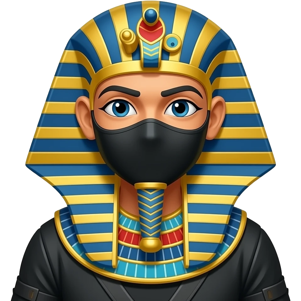 Modern Pharaoh Ninja emoji