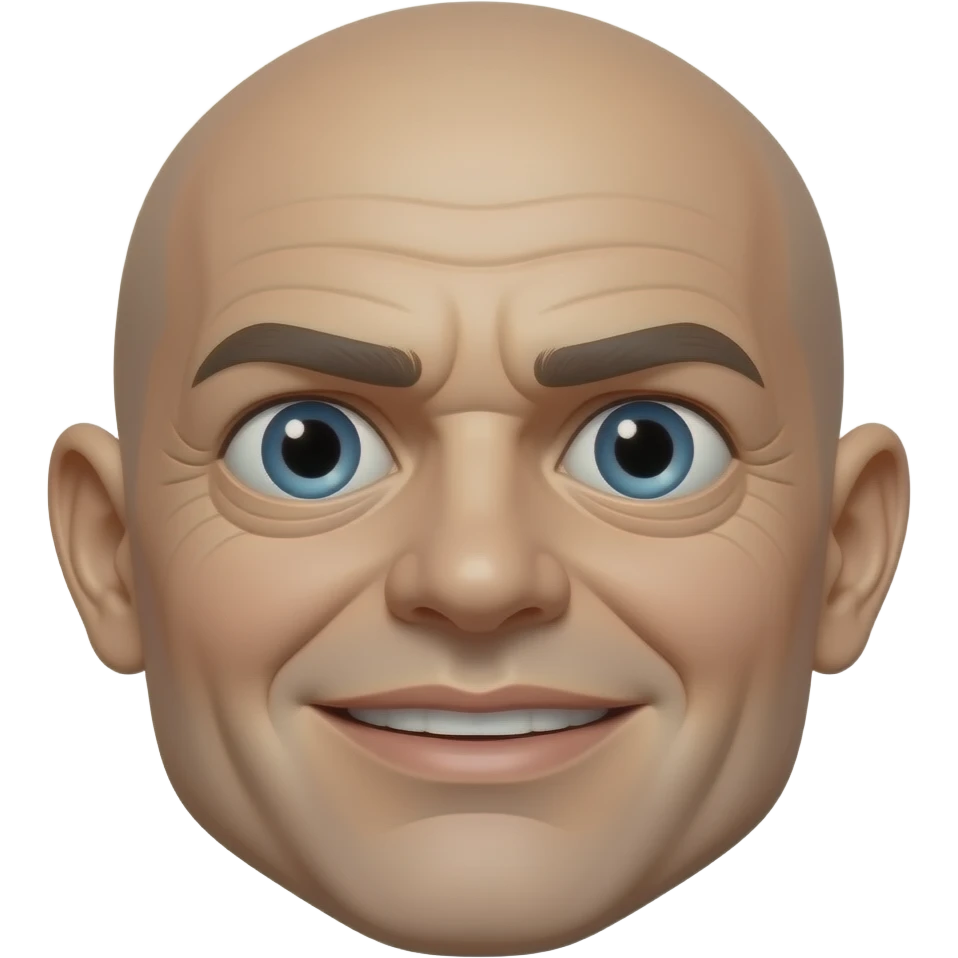 Very Distortion Face emoji