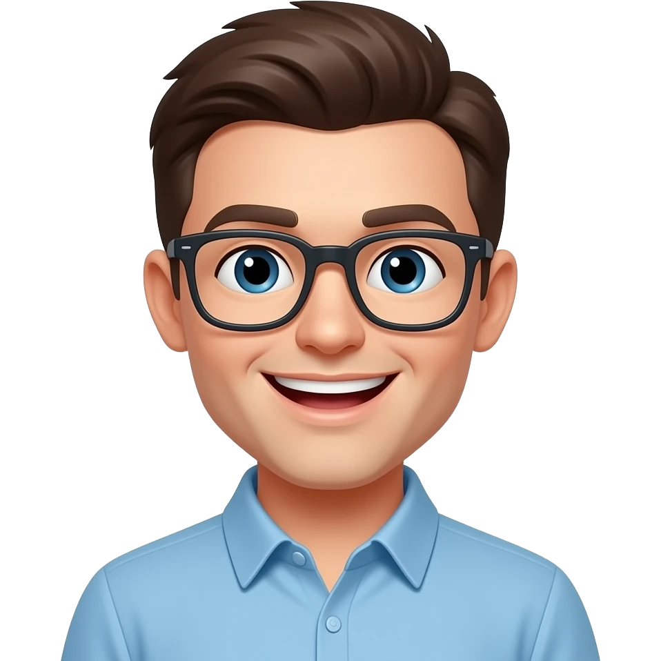 emotki która jest radosna i ma okulary emoji
