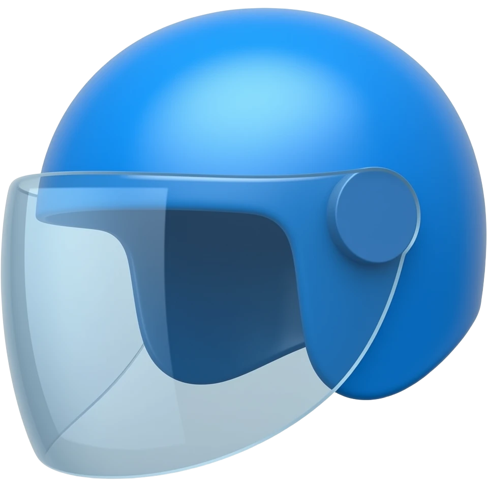 Casco azul emoji