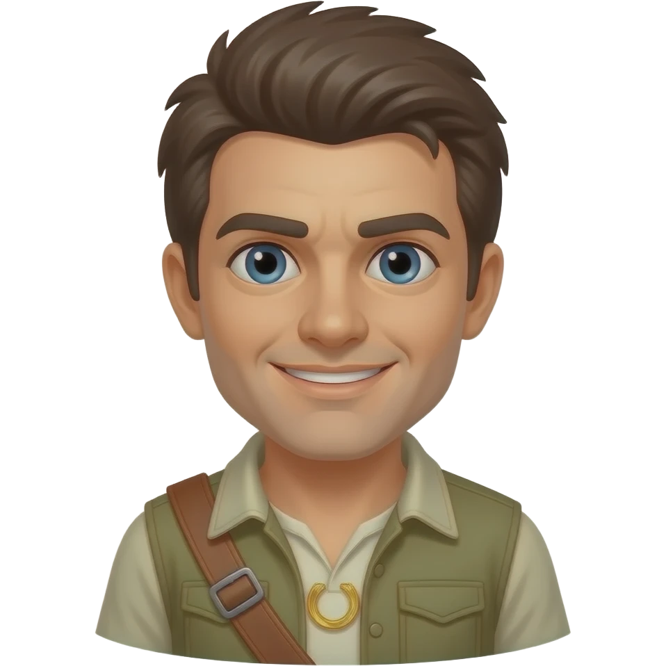 Nathan drake ring more rounded gold ring emoji