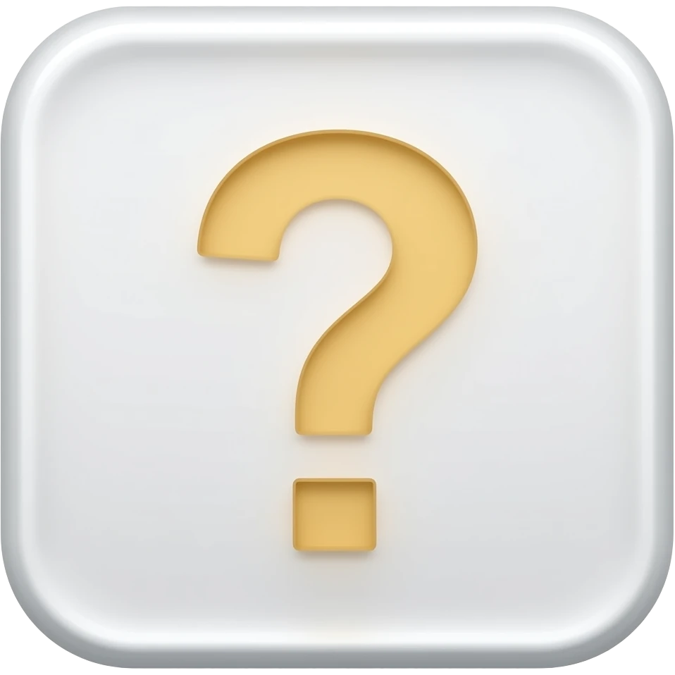 signo de pregunta emoji | AI Emoji Generator