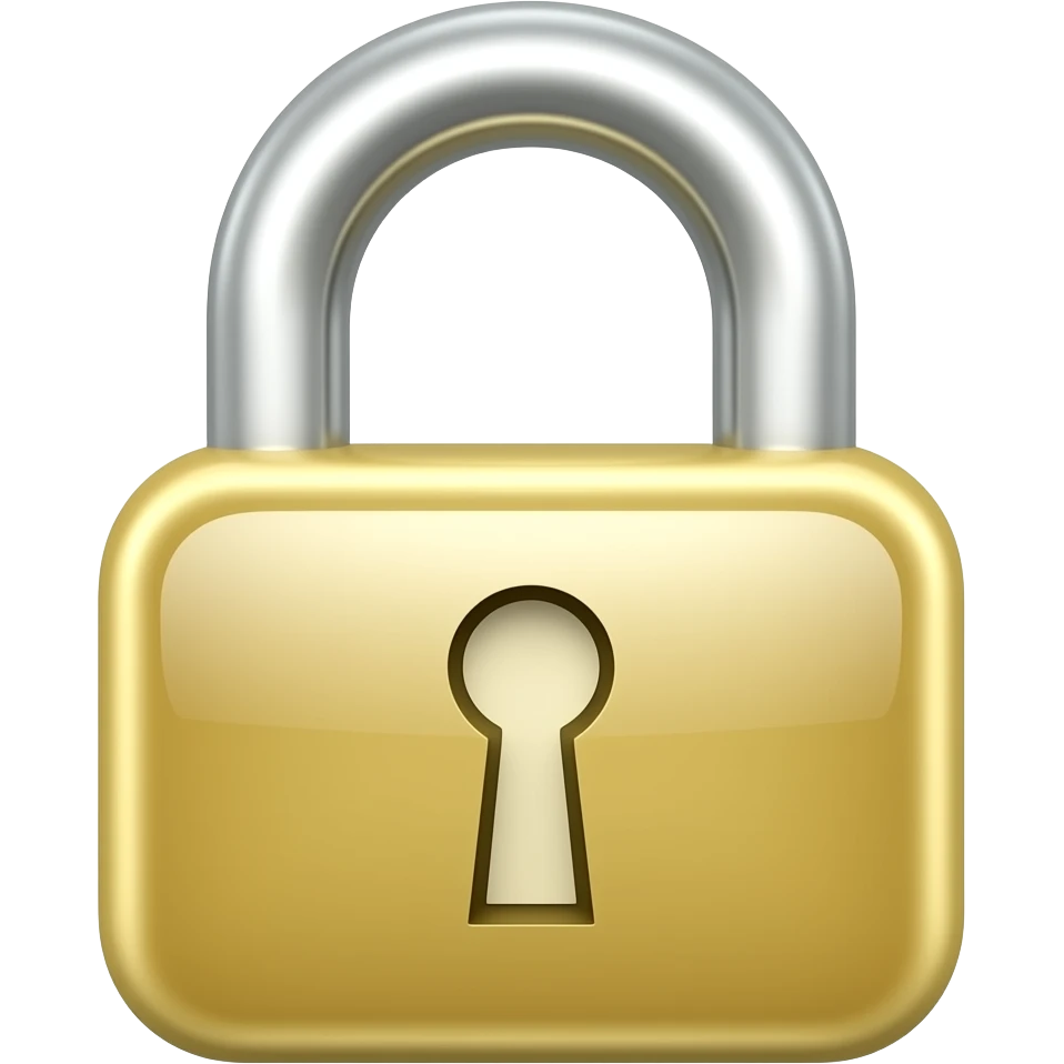 lock icon emoji