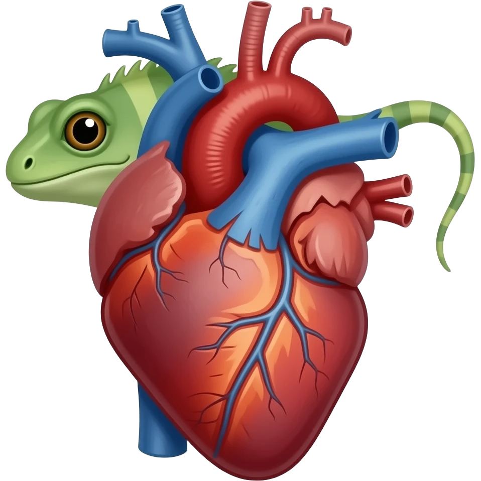 lizard heart emoji