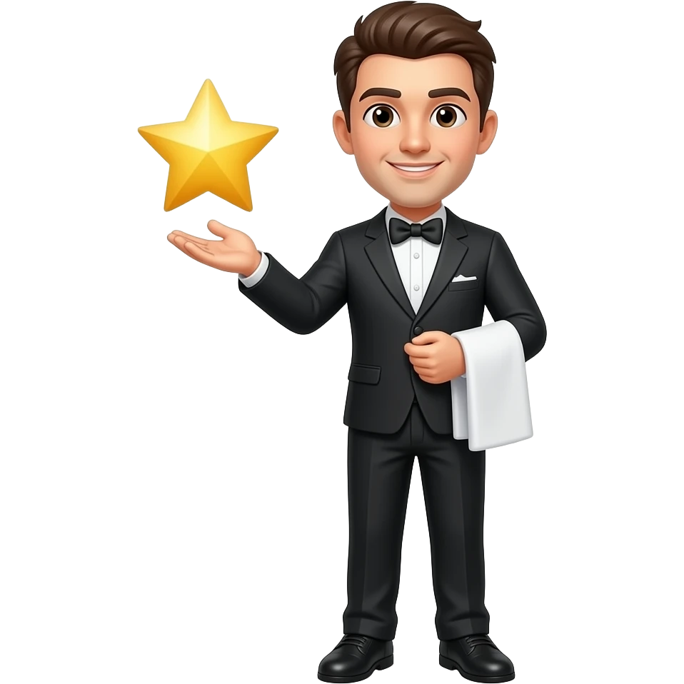serveur star call me emoji