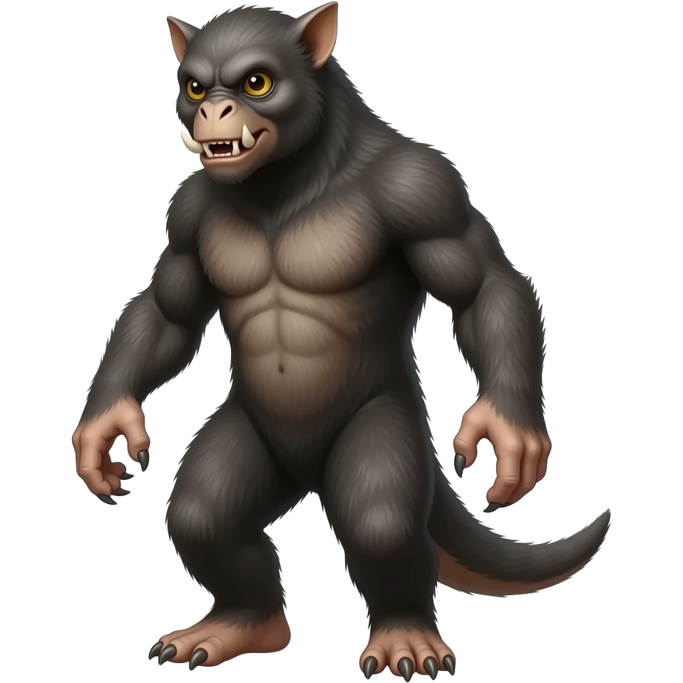Chupacabra cryptid emoji