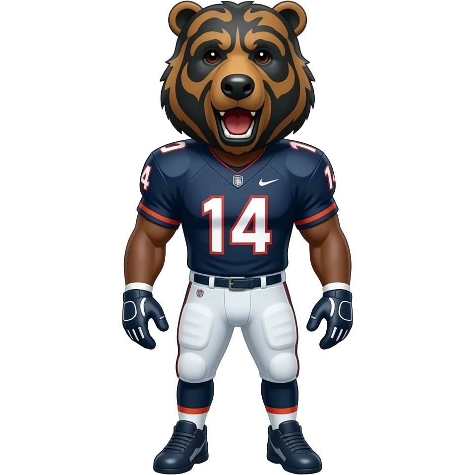 Chicago Bear emoji