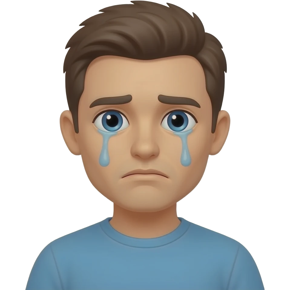 sad face emoji