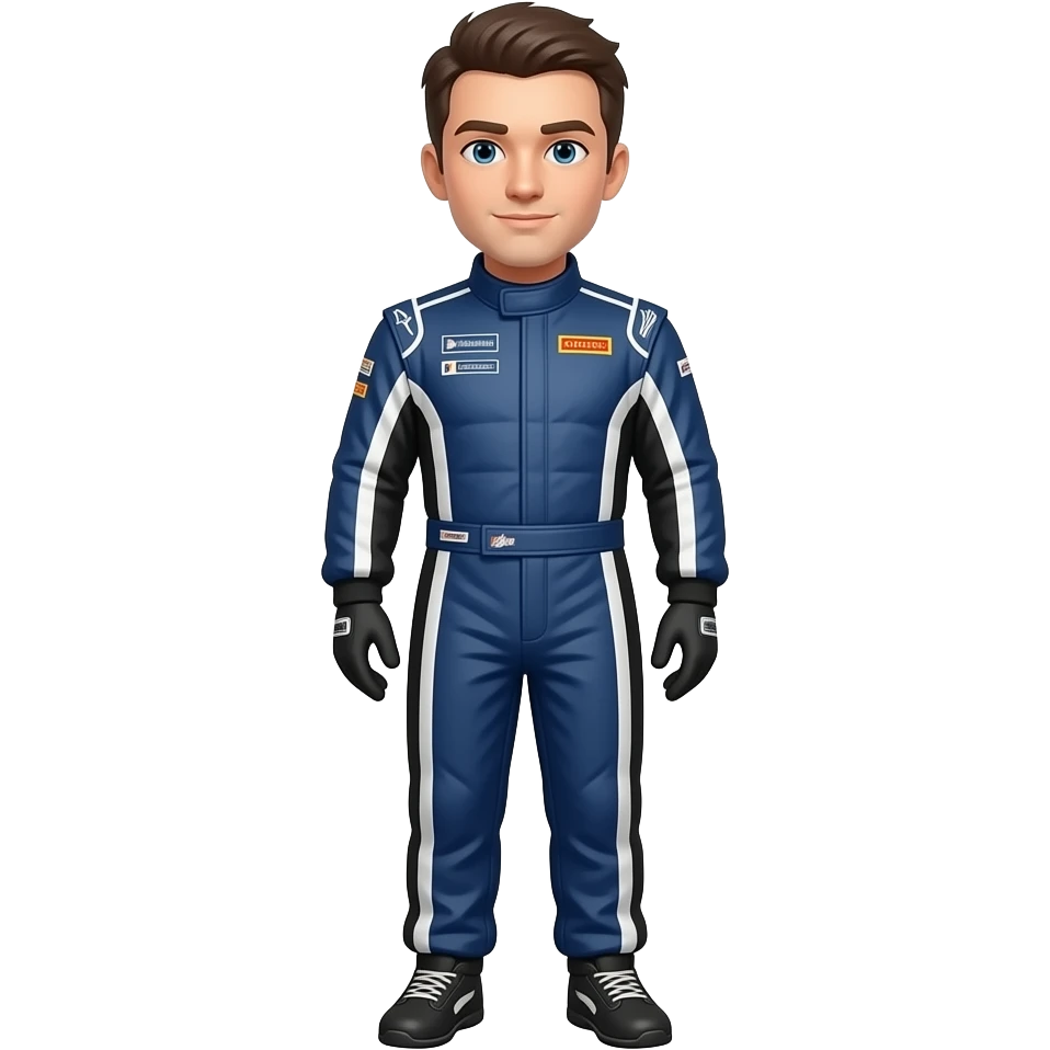 racing driver emoji