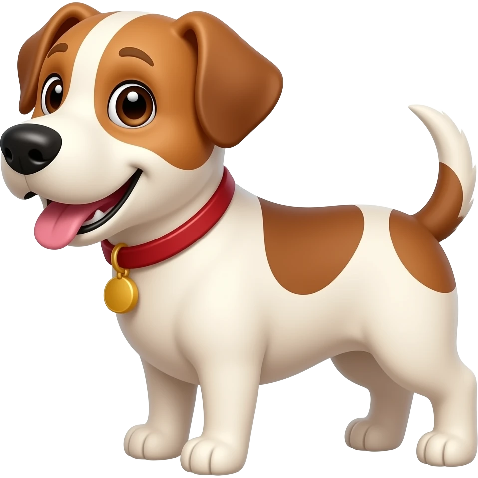 Funny dog emoji