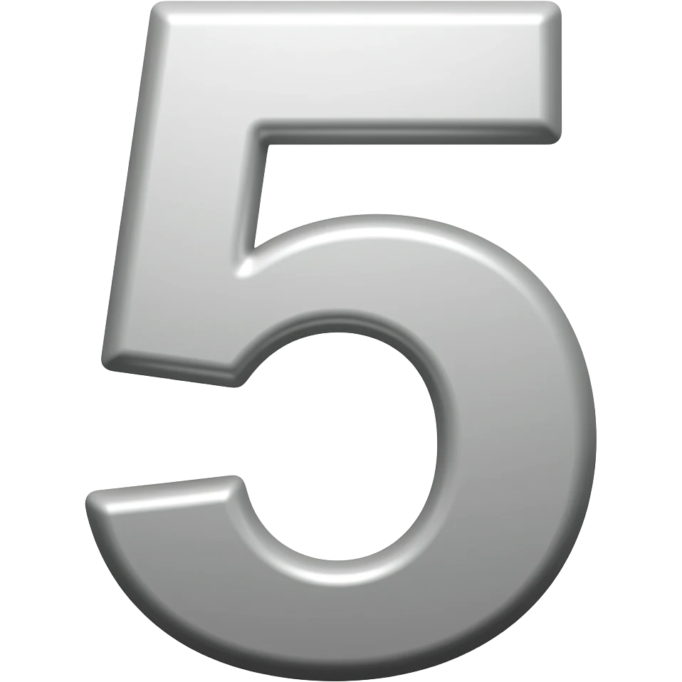 5 emoji