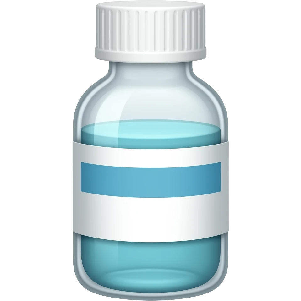 bottle of liquidantibiotics emoji
