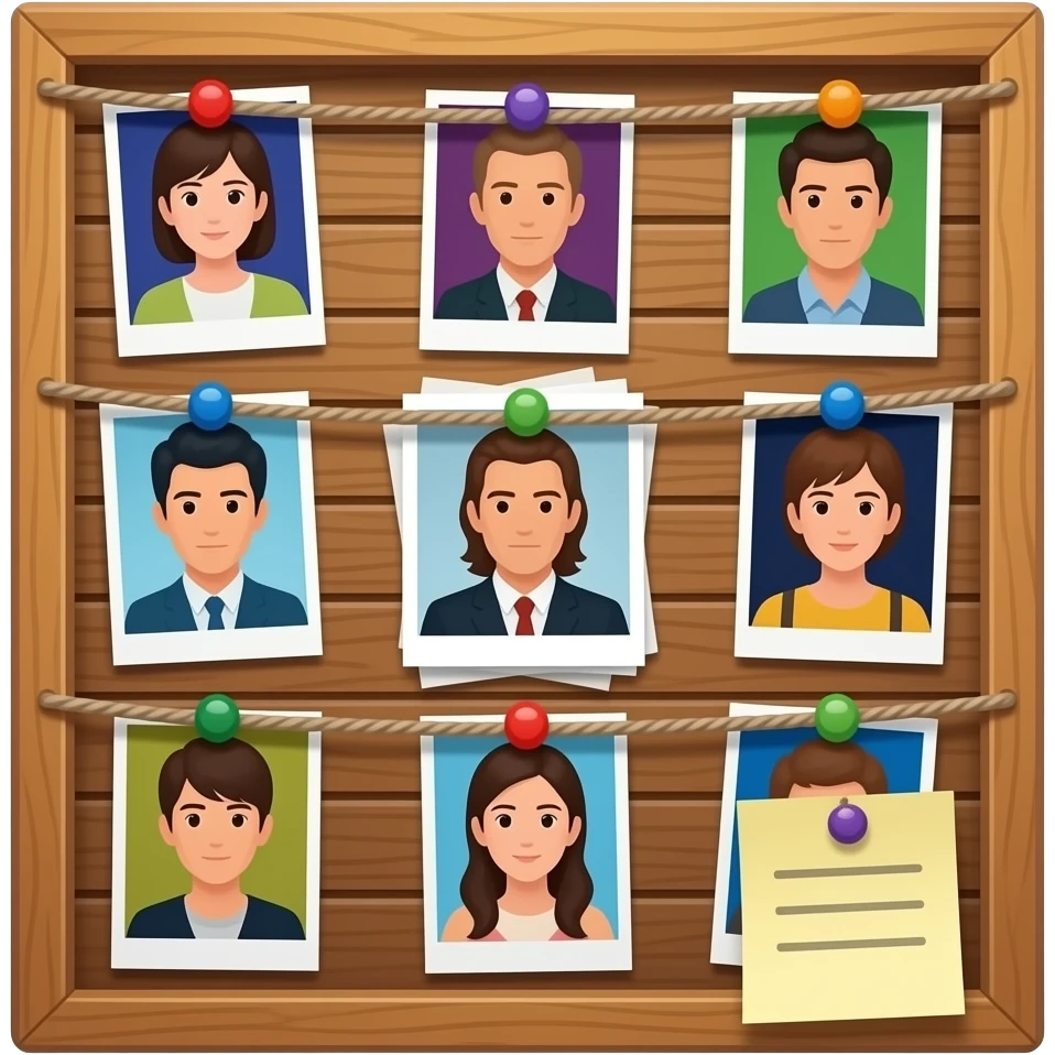 Conspiracy board emoji