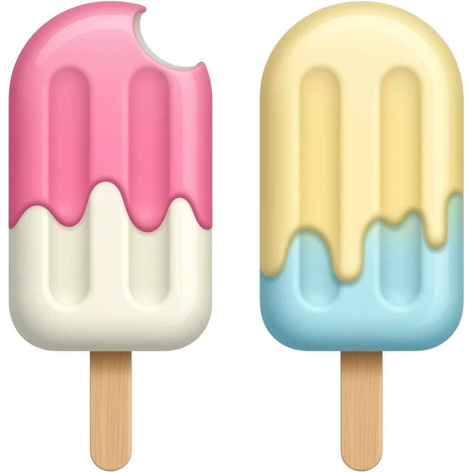 Ice cream bars emoji
