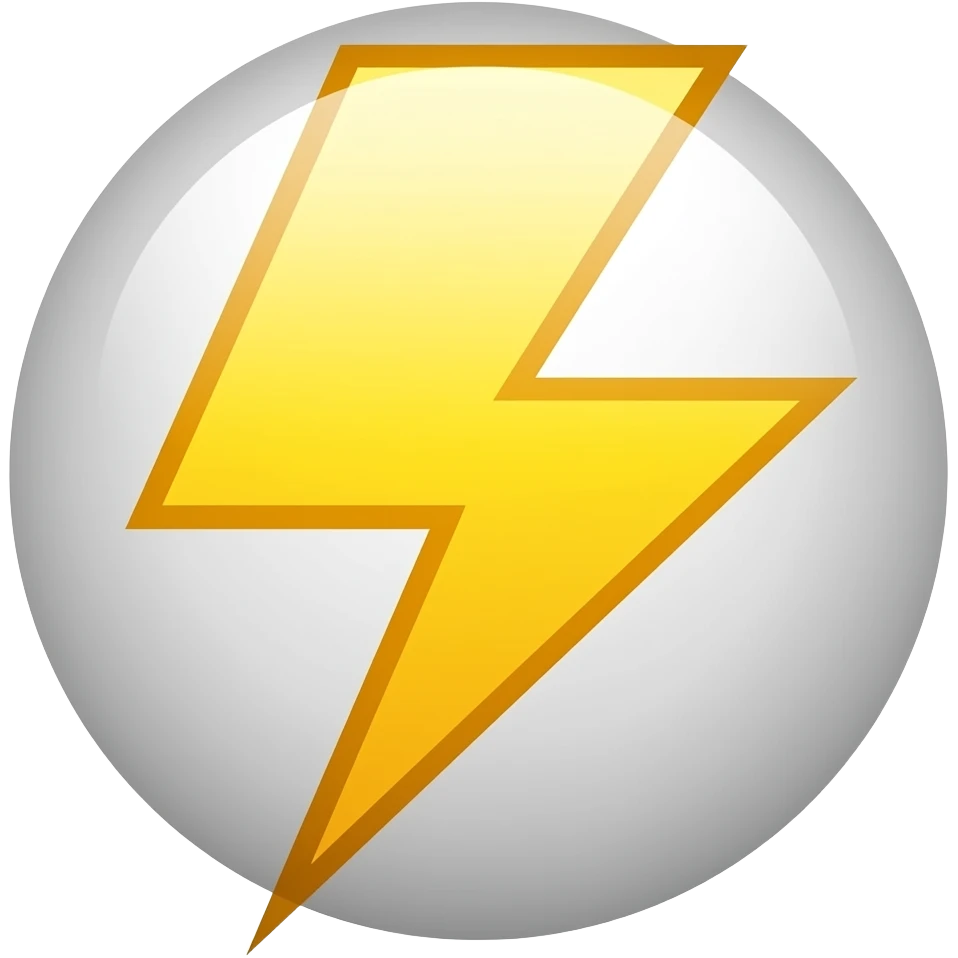ss lightning emoji