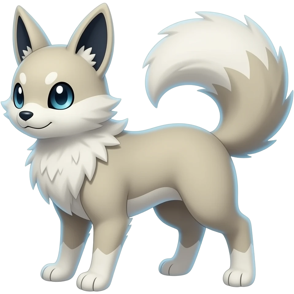 Meowstic-Minccino-Furret-hybrid emoji