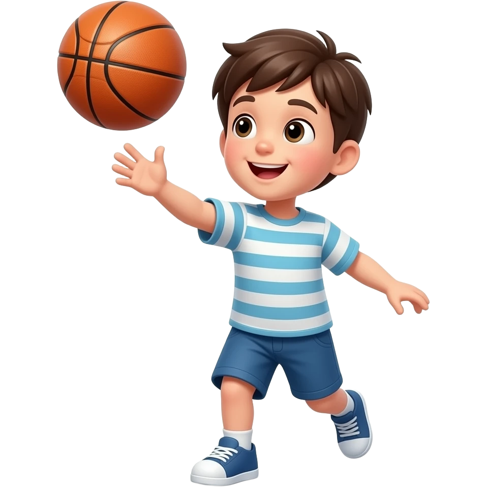 kid throwing a ball emoji