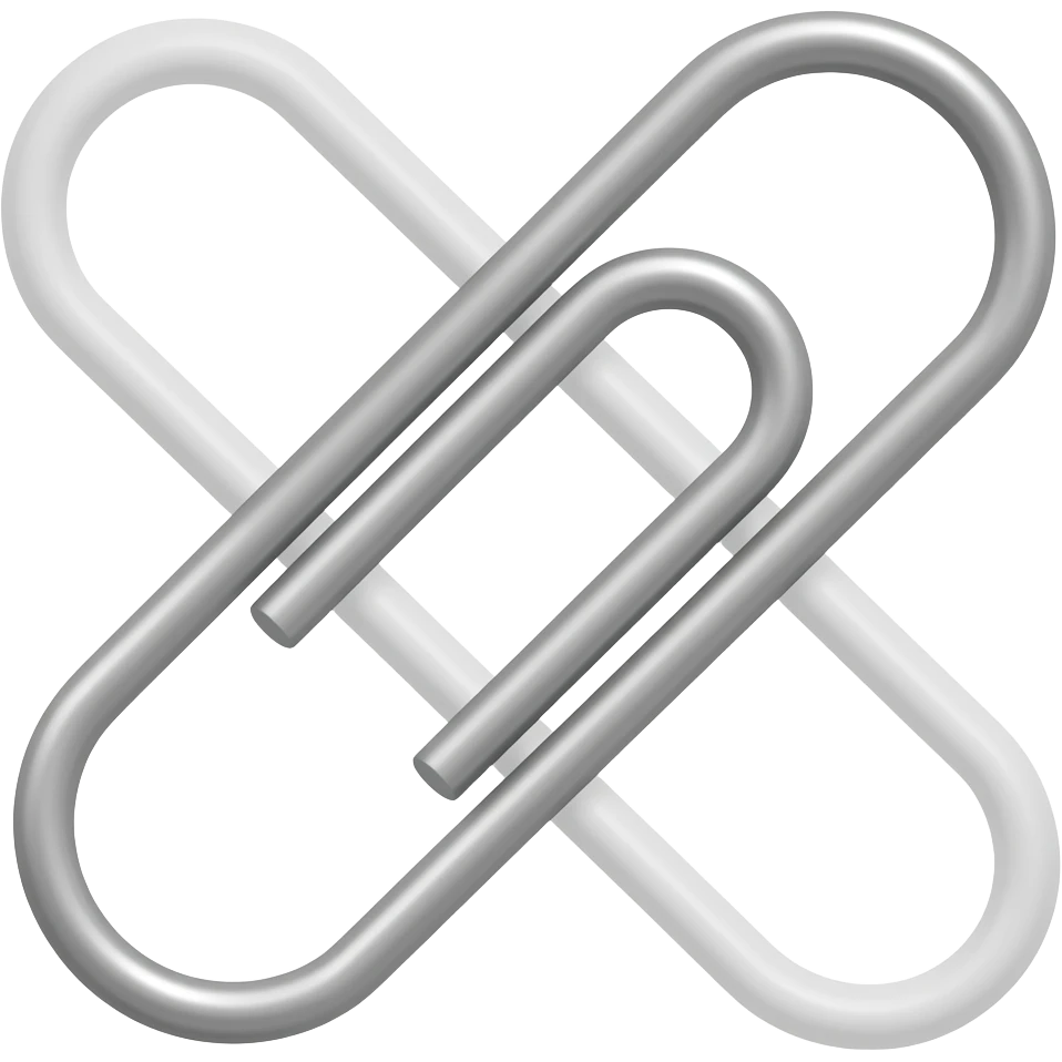 paper clip emoji
