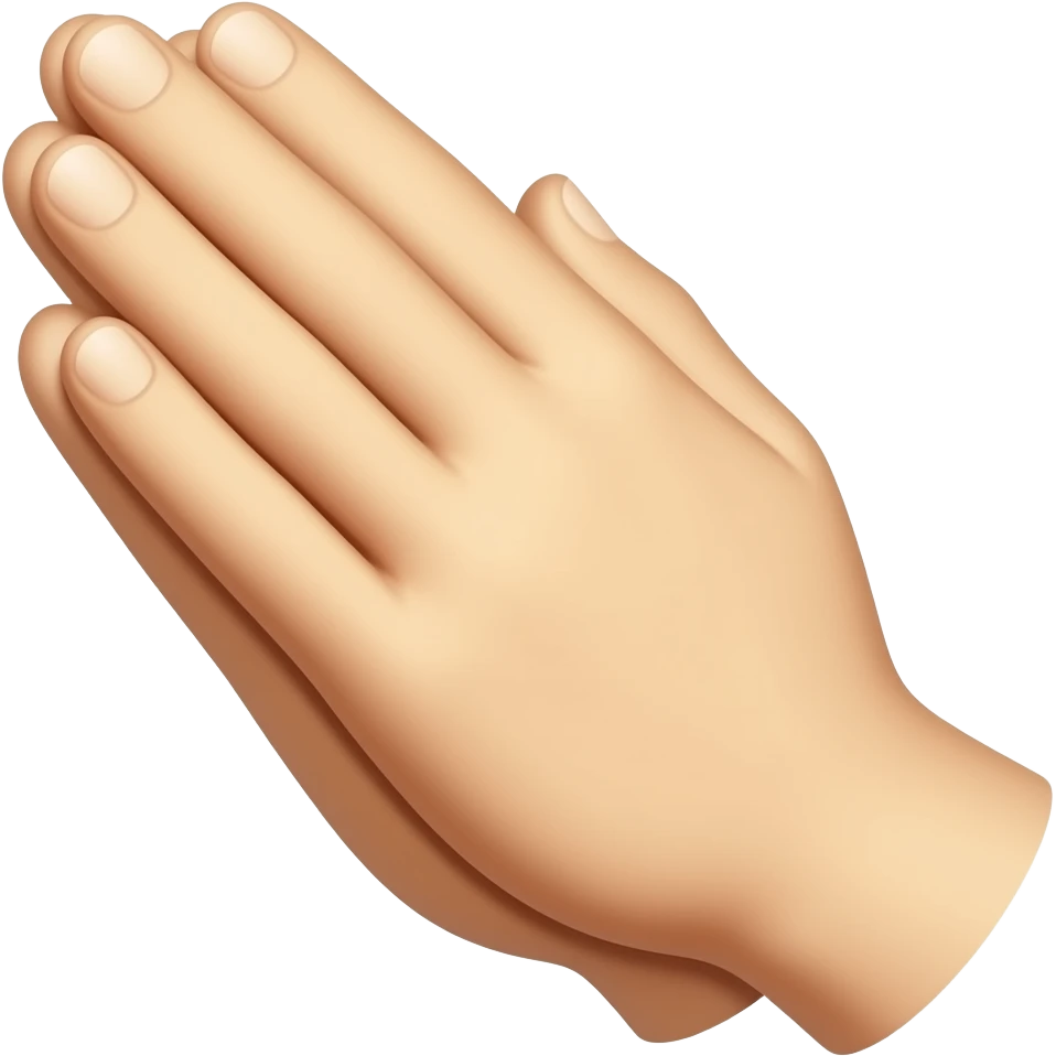 praying hands emoji