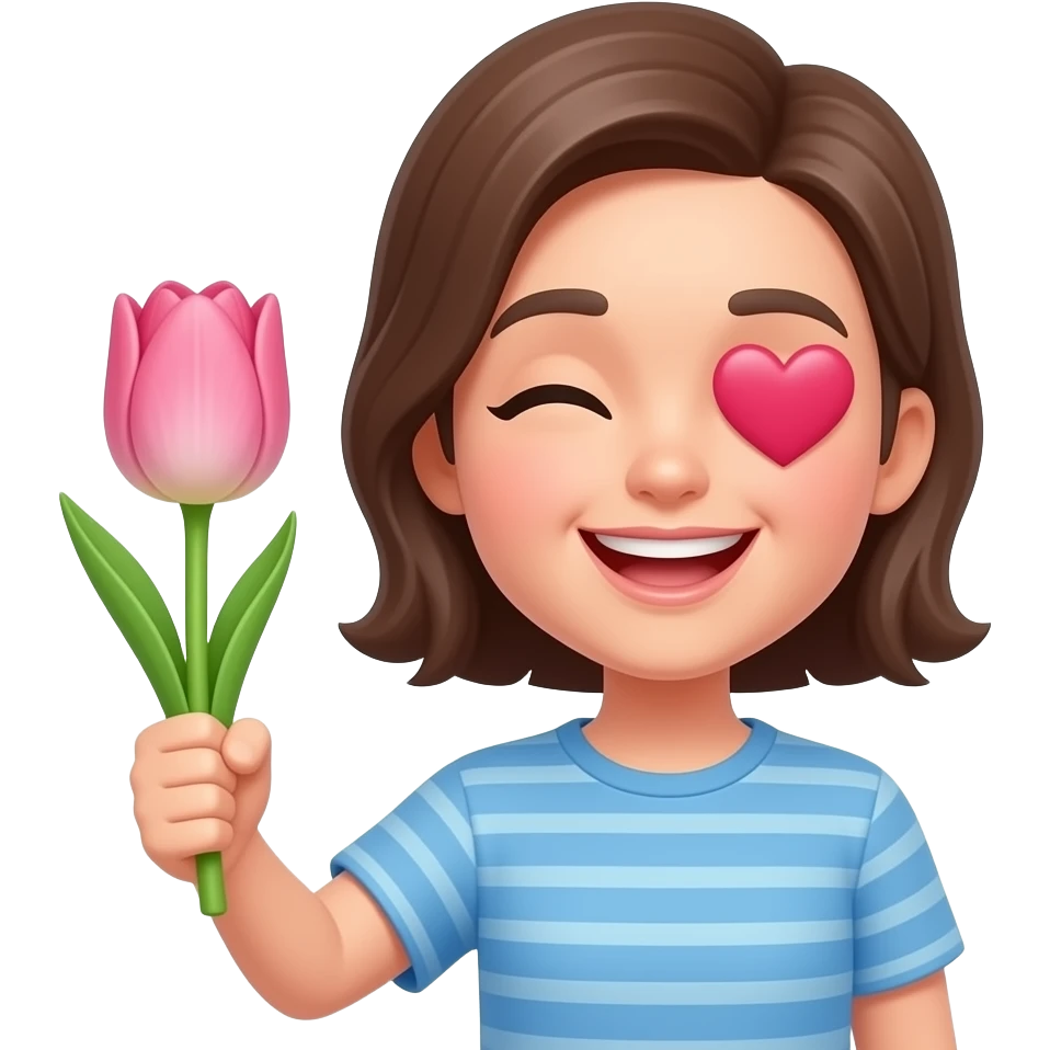 😍✊-🌷 emoji