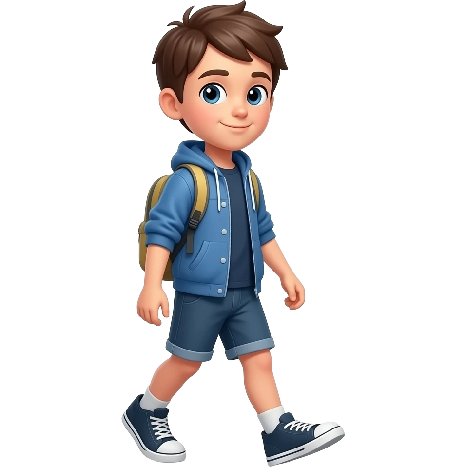 boy walking emoji