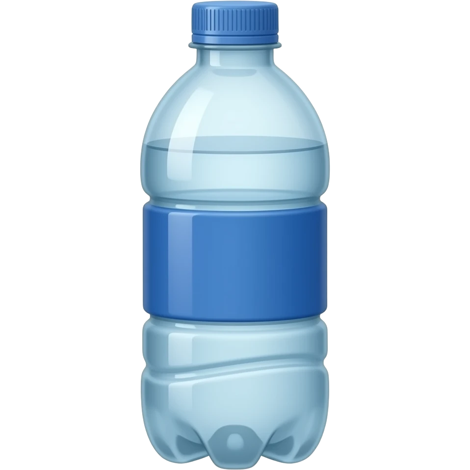 botella de agua emoji
