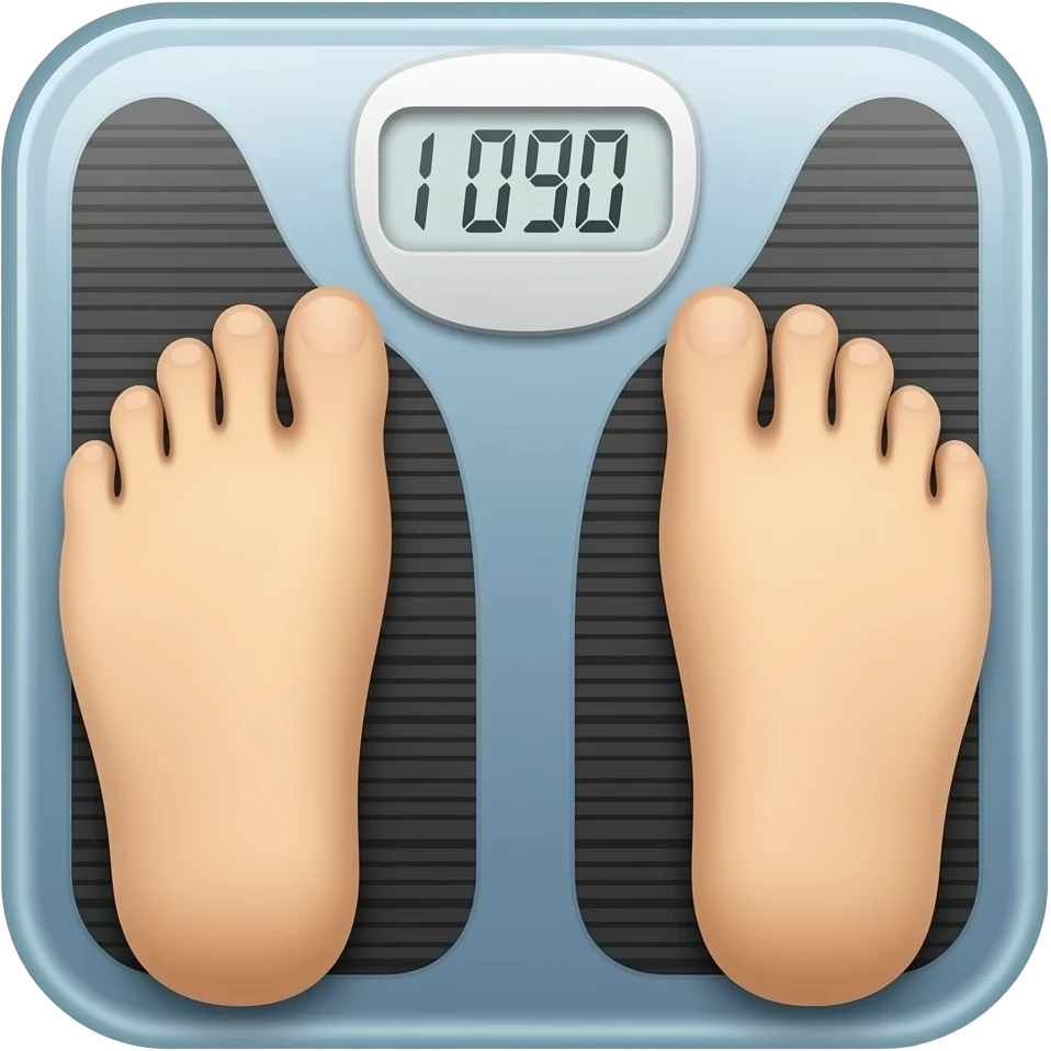 Scale weight emoji