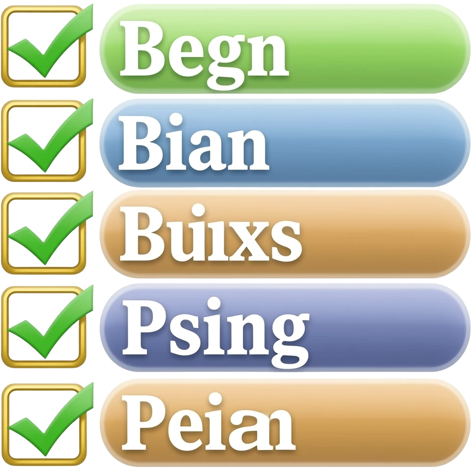 lista de objetivos emoji