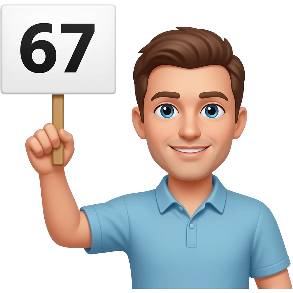 💁6⃣7⃣ emoji