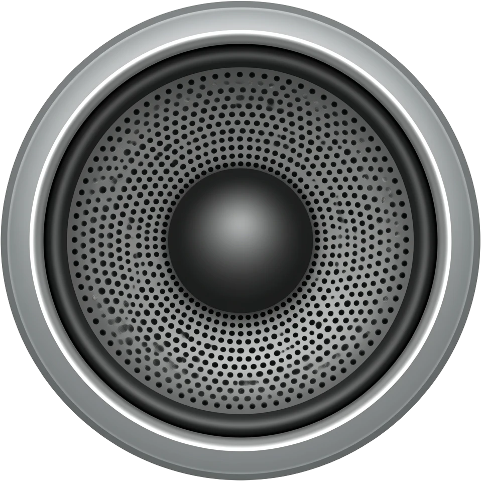 Speaker emoji