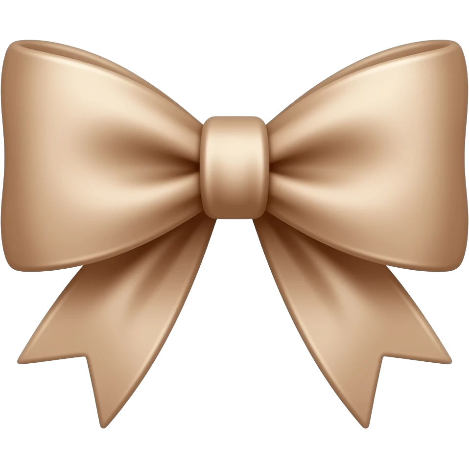 aestetic bow emoji