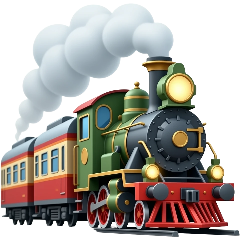 🚂🚃🚃🚃 emoji