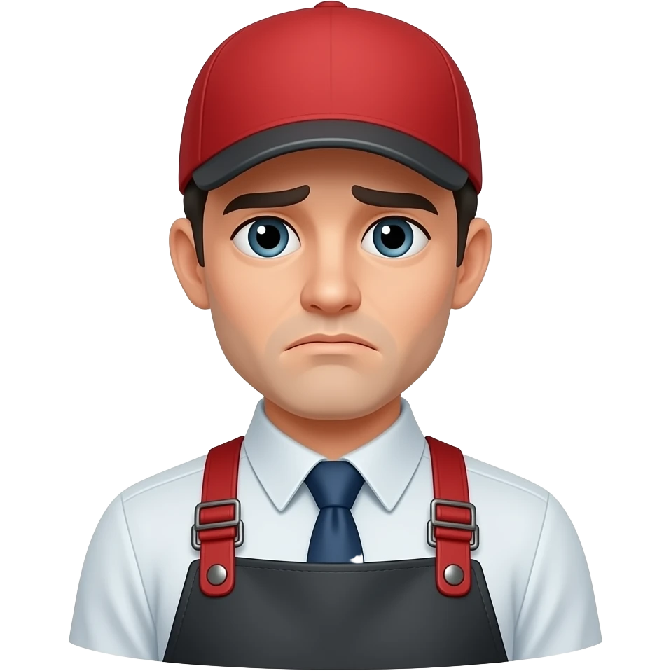 сотрудник общепита, который в депрессии emoji