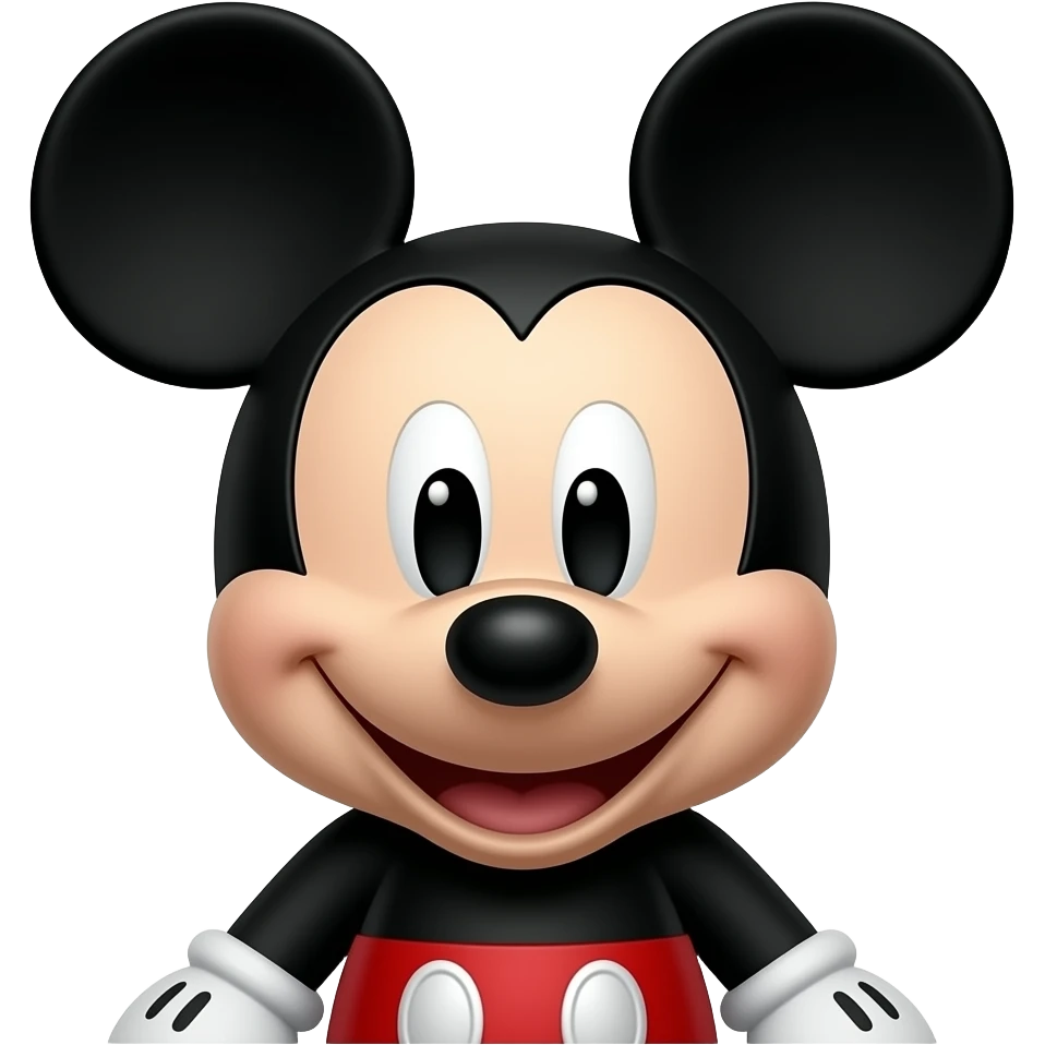 Minecraft Mickey Mouse emoji