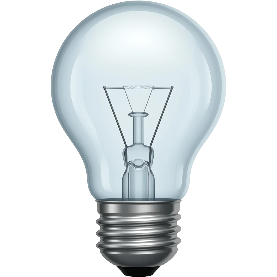 bulb emoji