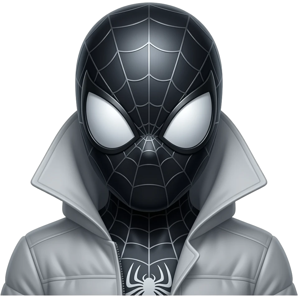 VLACK SPIDER MEN emoji