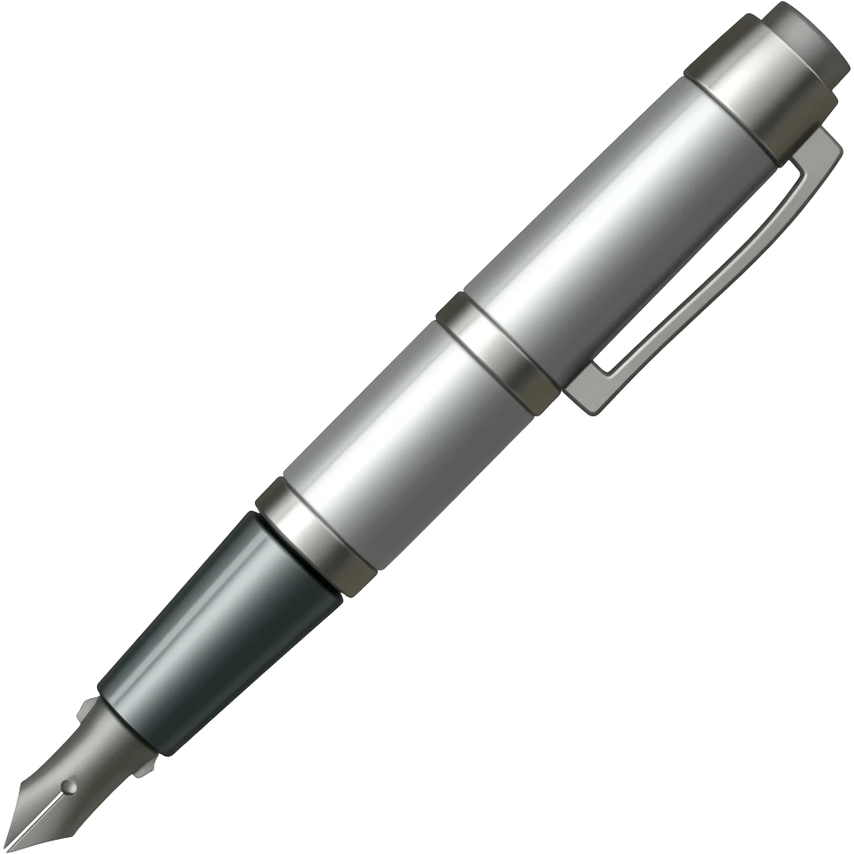 a pen emoji