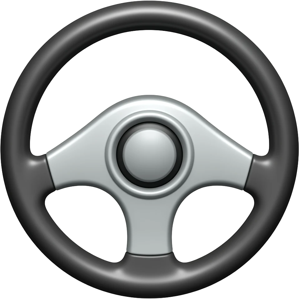 Steering wheel emoji