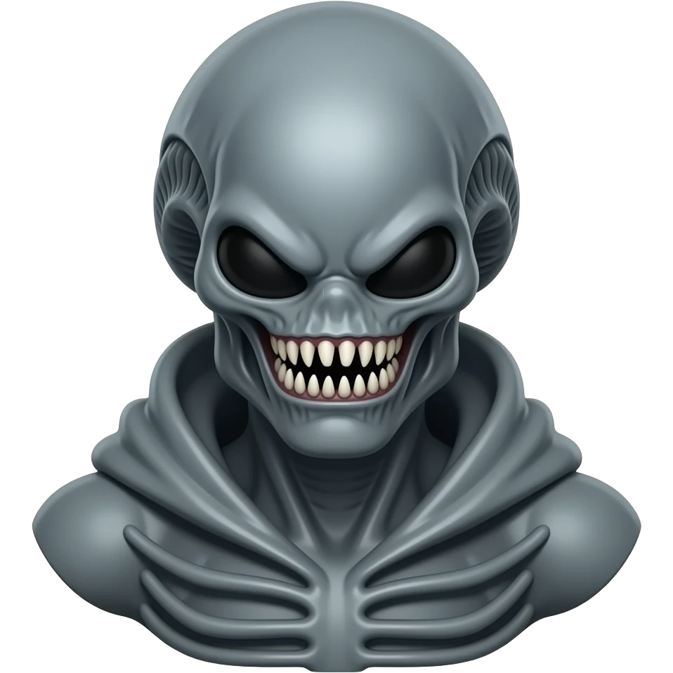 xenomorph bust emoji | AI Emoji Generator