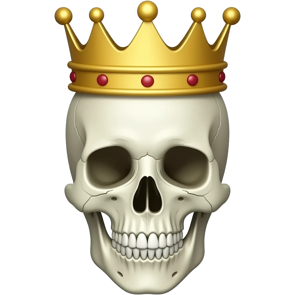 💀+👑+😂 emoji