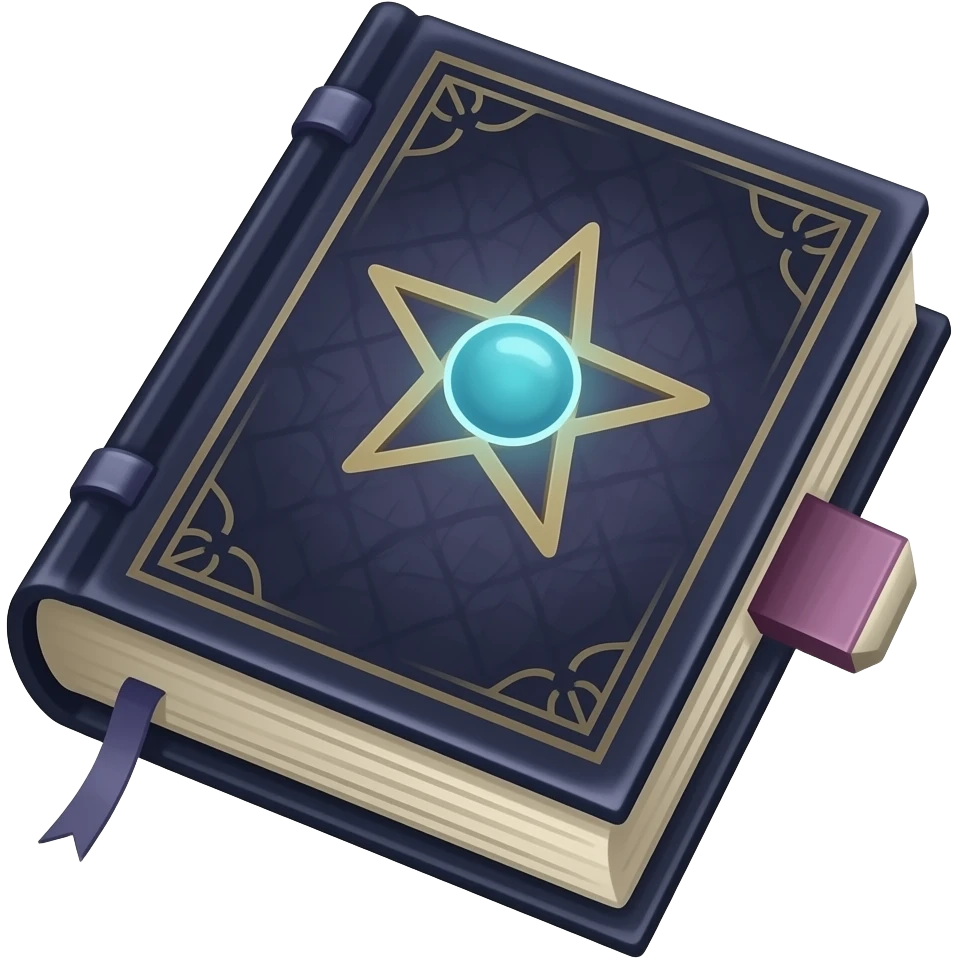 Dark Magic Spell Book emoji