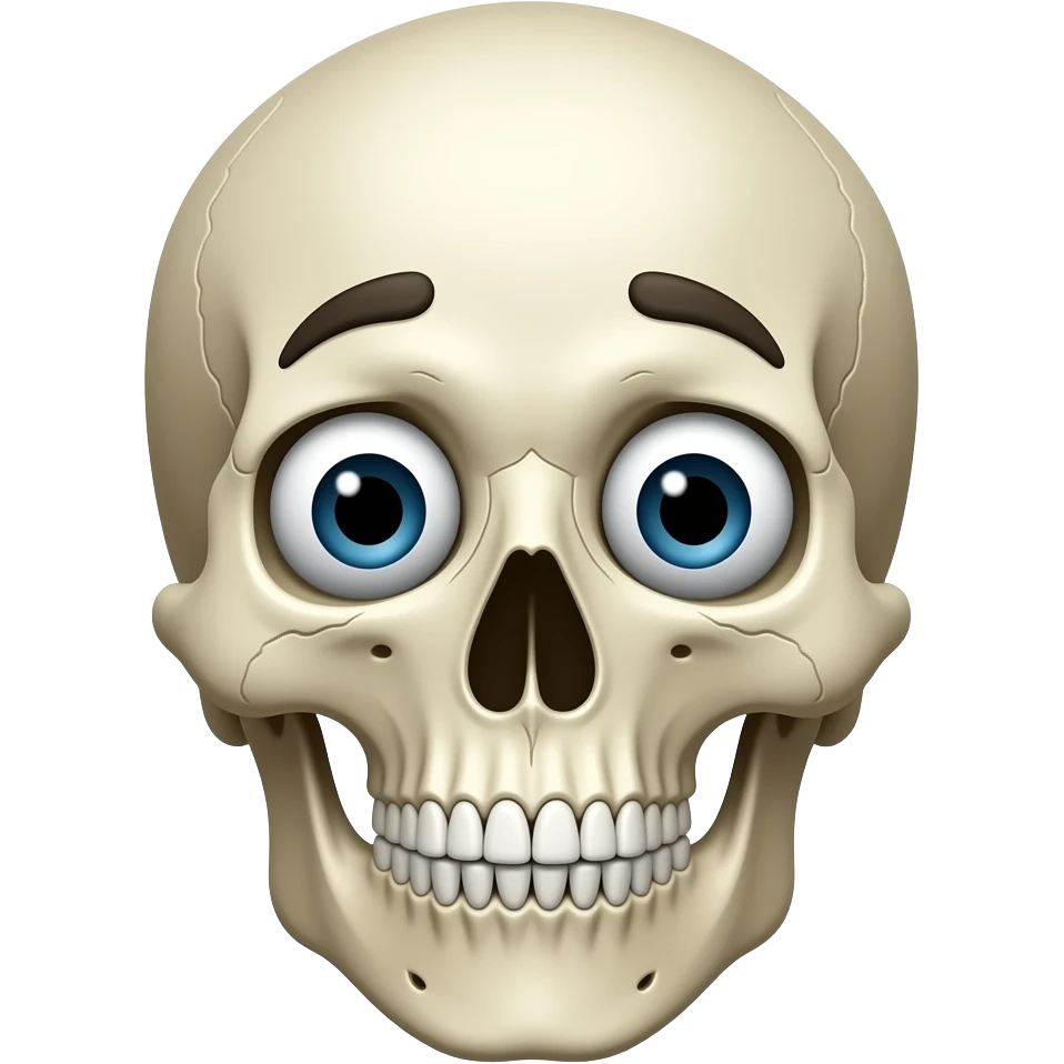 Normal emojis 💀+🤯 emoji