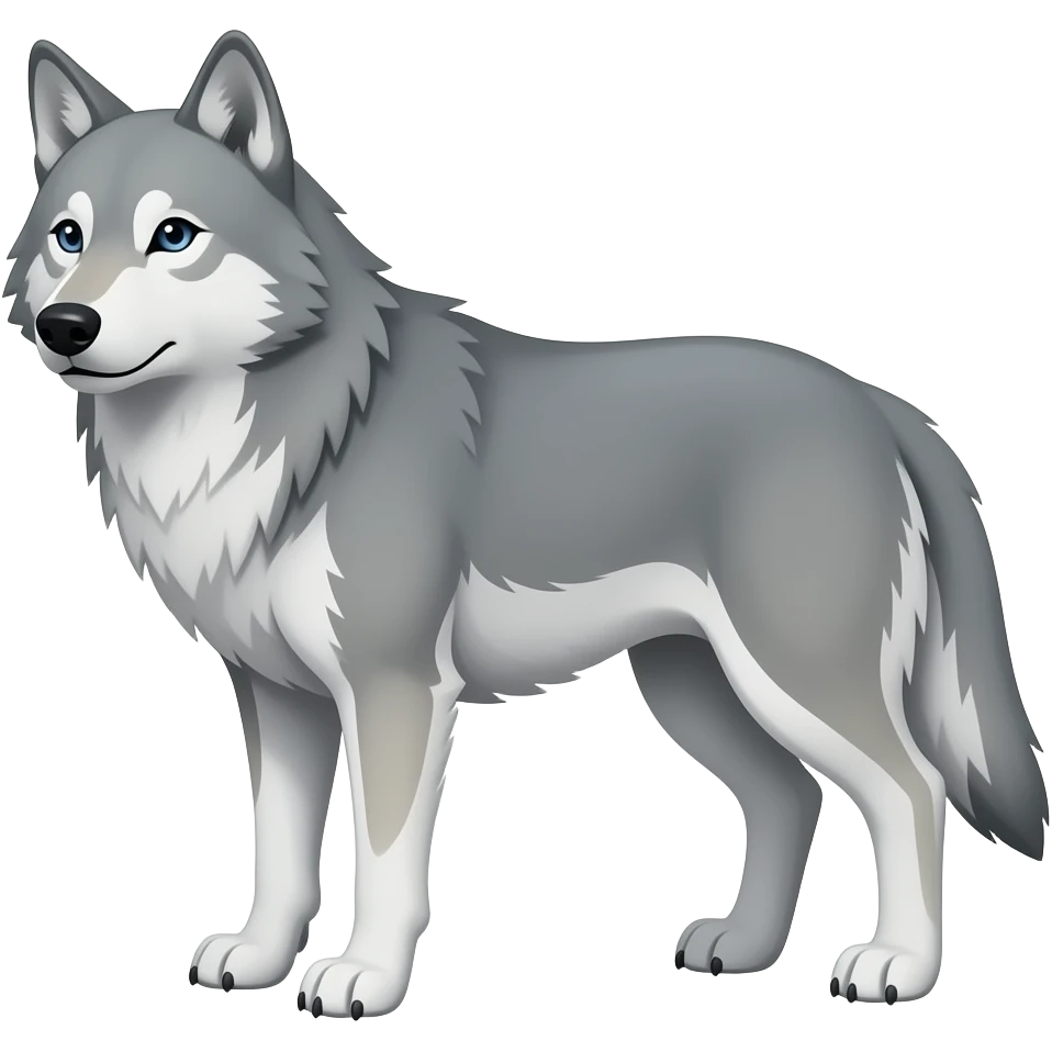 wolf emoji