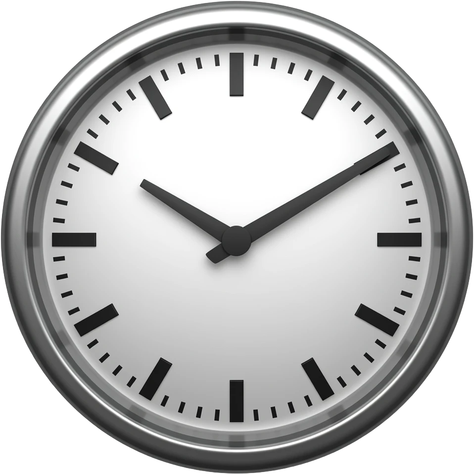 Clock emoji