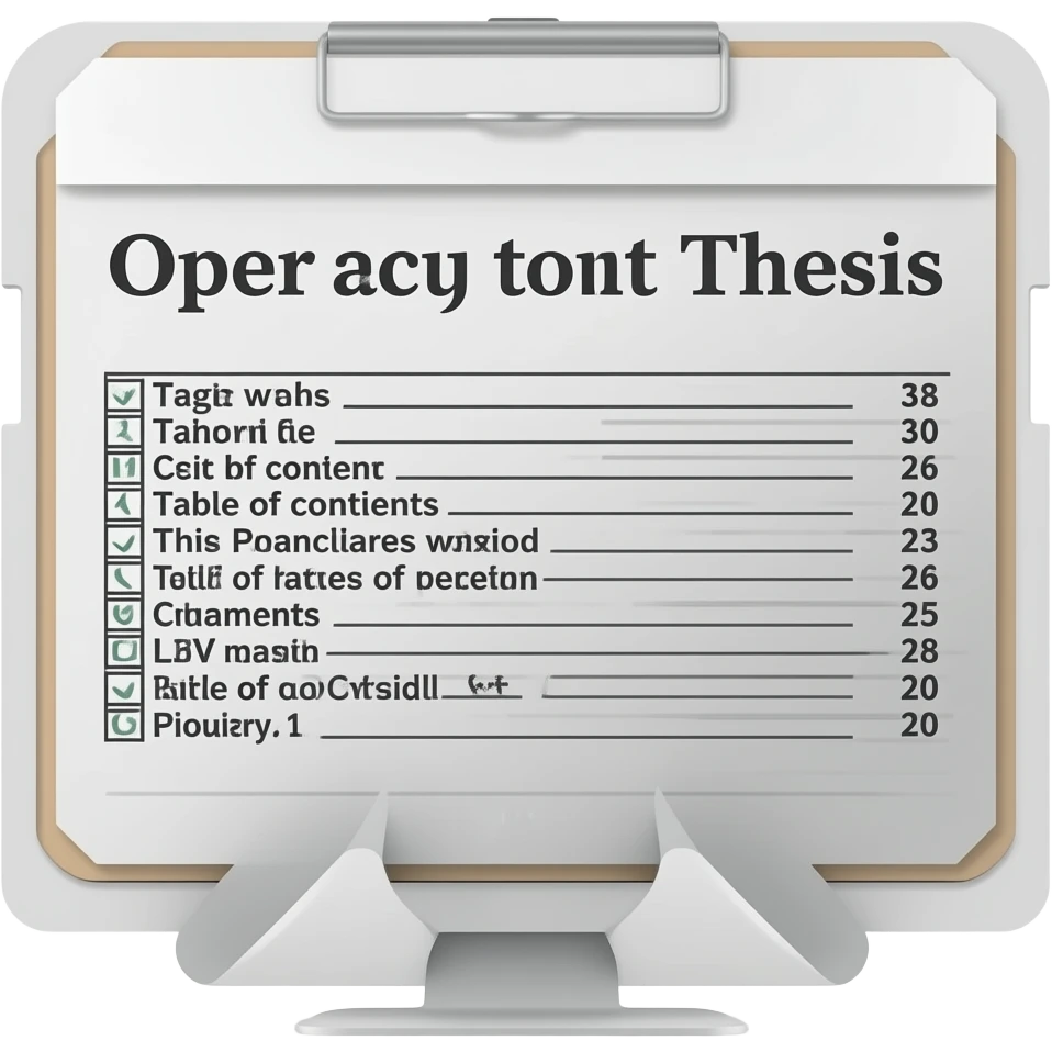 thesis for thesis paper or research paper emoji