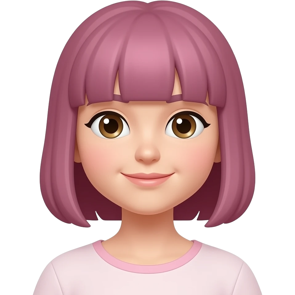 Dp   pink emoji