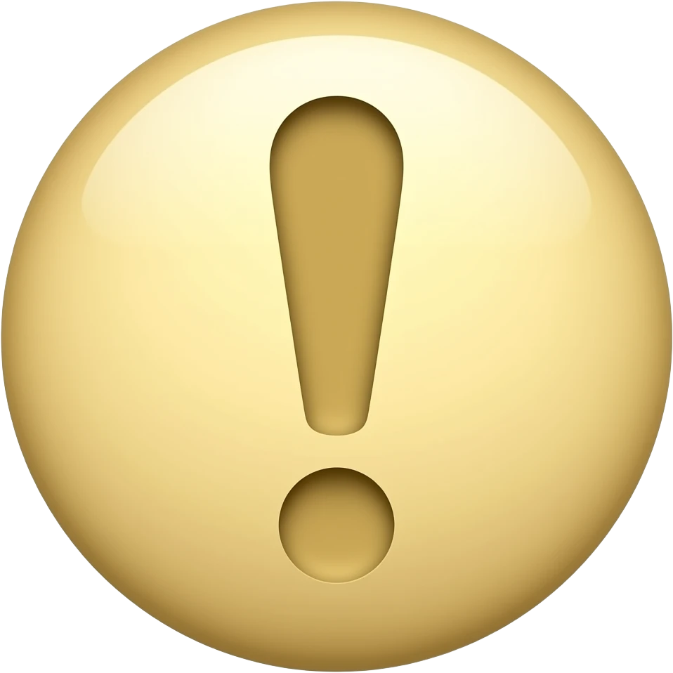 느낌표 만들어줘 emoji