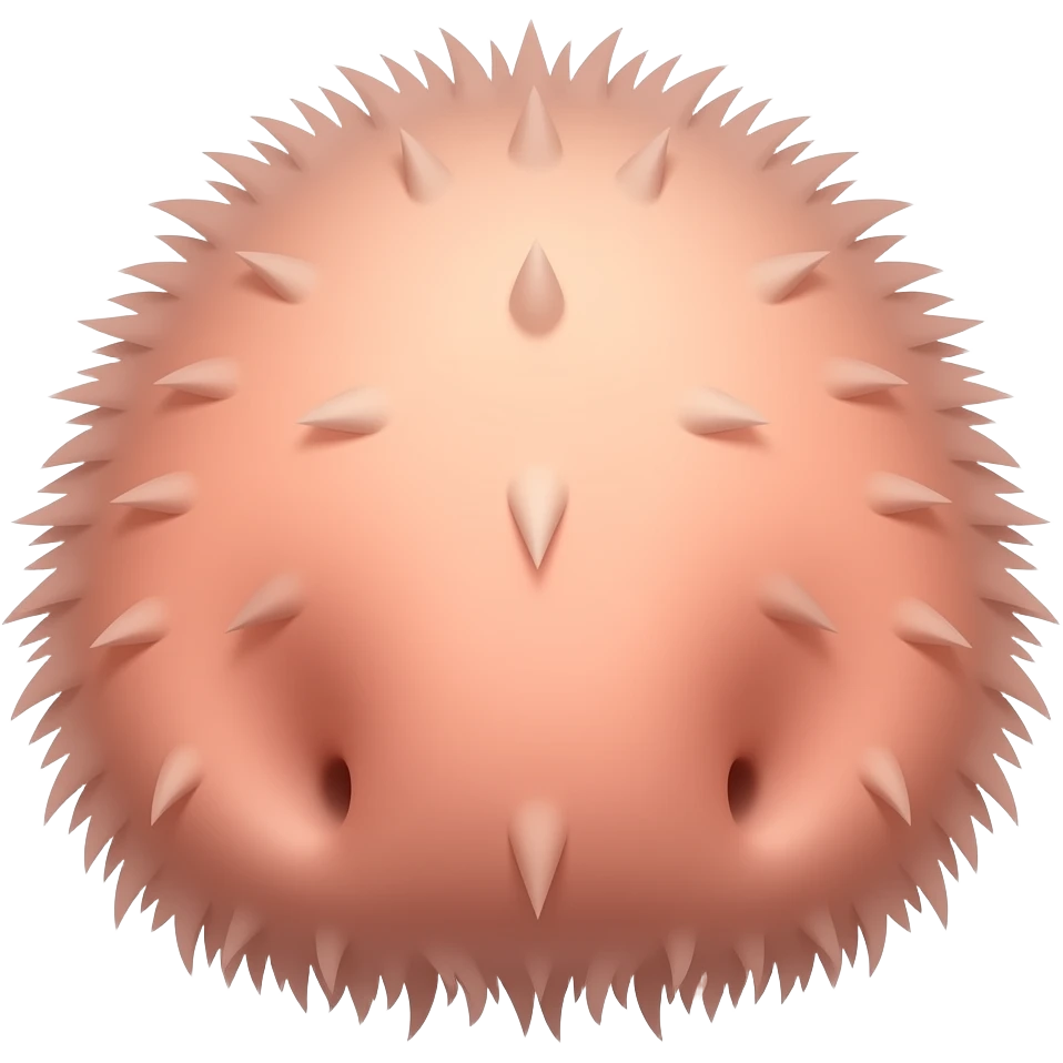 Hairy penis emoji