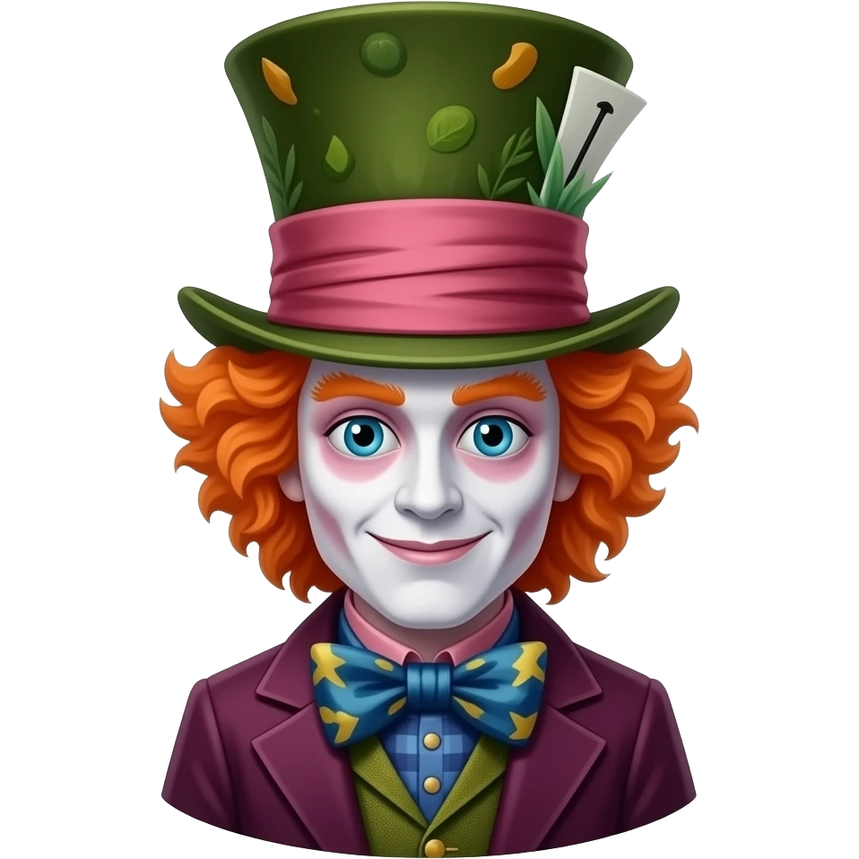 Mad Hatter emoji