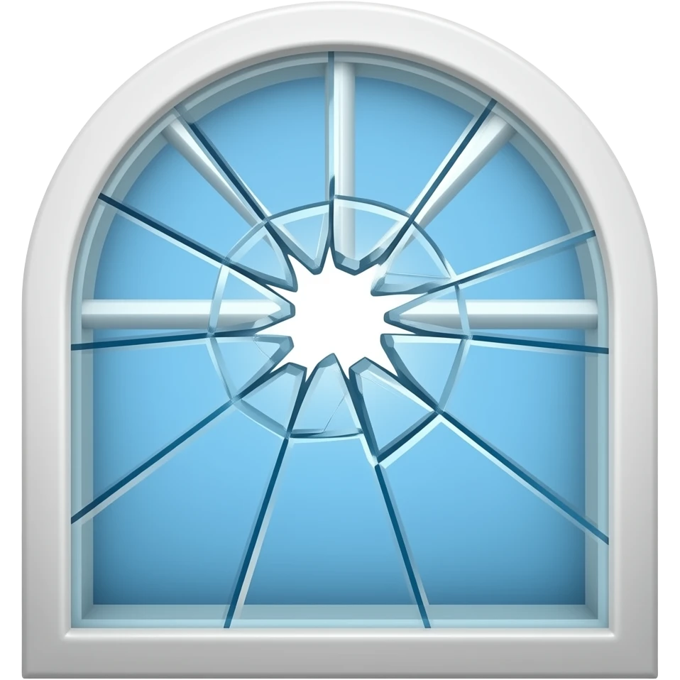 shatterd window emoji